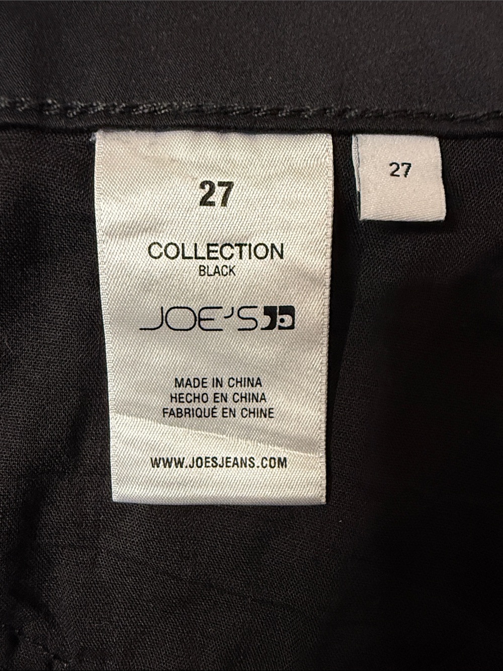 Joe's Jeans Jessica Button Fly Coated Stretch-Denim Skirt - Sz 27, NWT - Picture 13 of 14